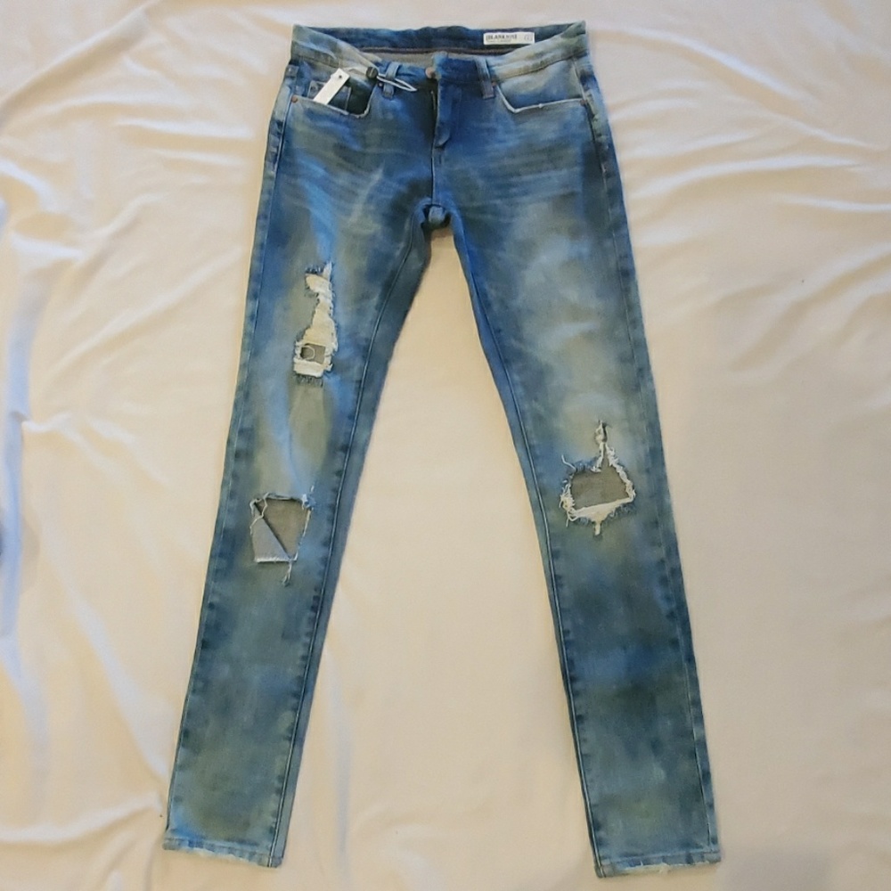 Blank NYC ripped skinny Jean's NWT size 25